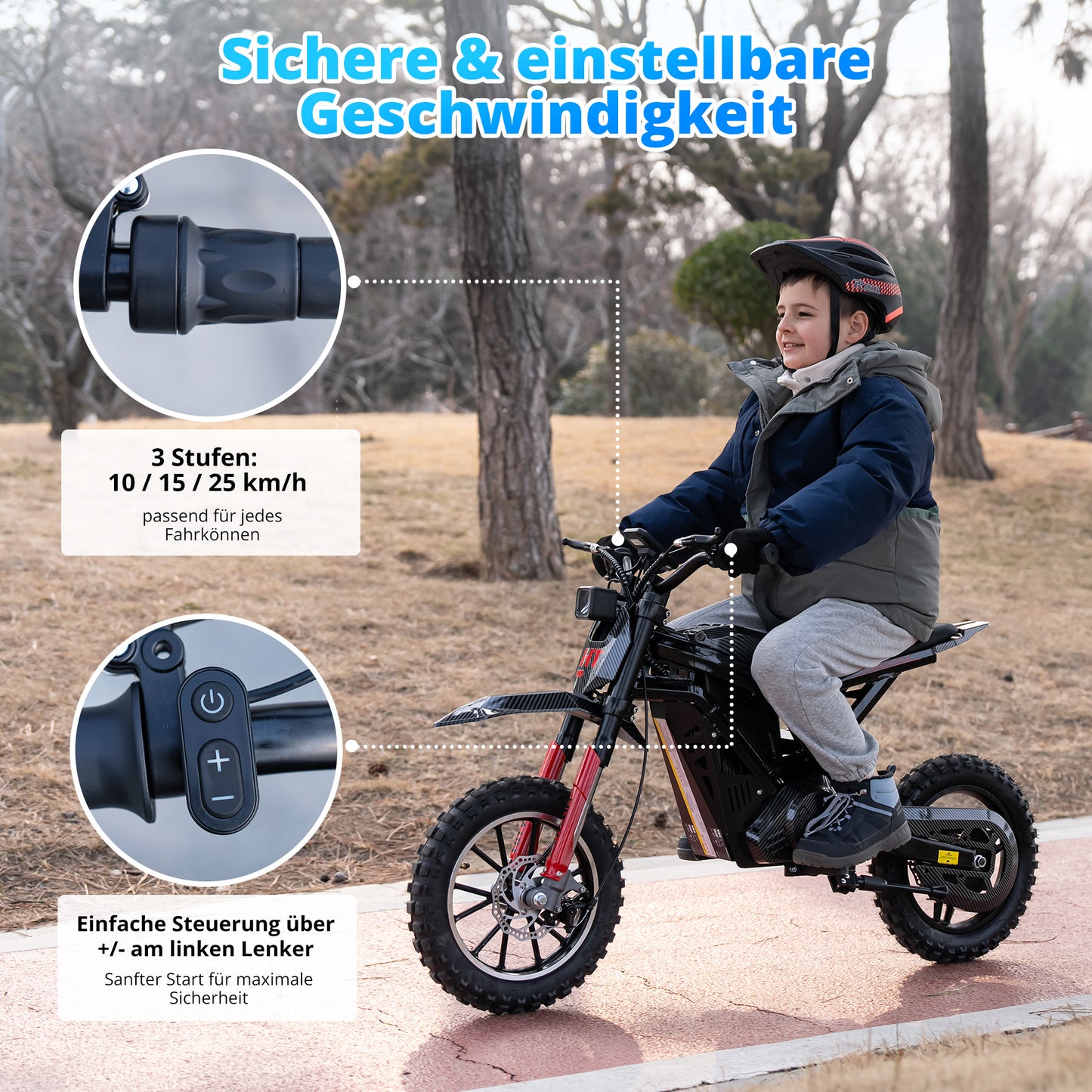 HT100 Kinder Elektro-Dirtbike
