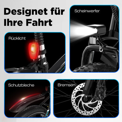 BK15 4.0 Elektrofahrrad mit fetten Reifen