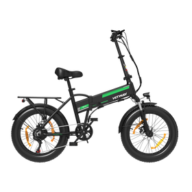 BK10S faltbares Elektrofahrrad - Schwarz Grün