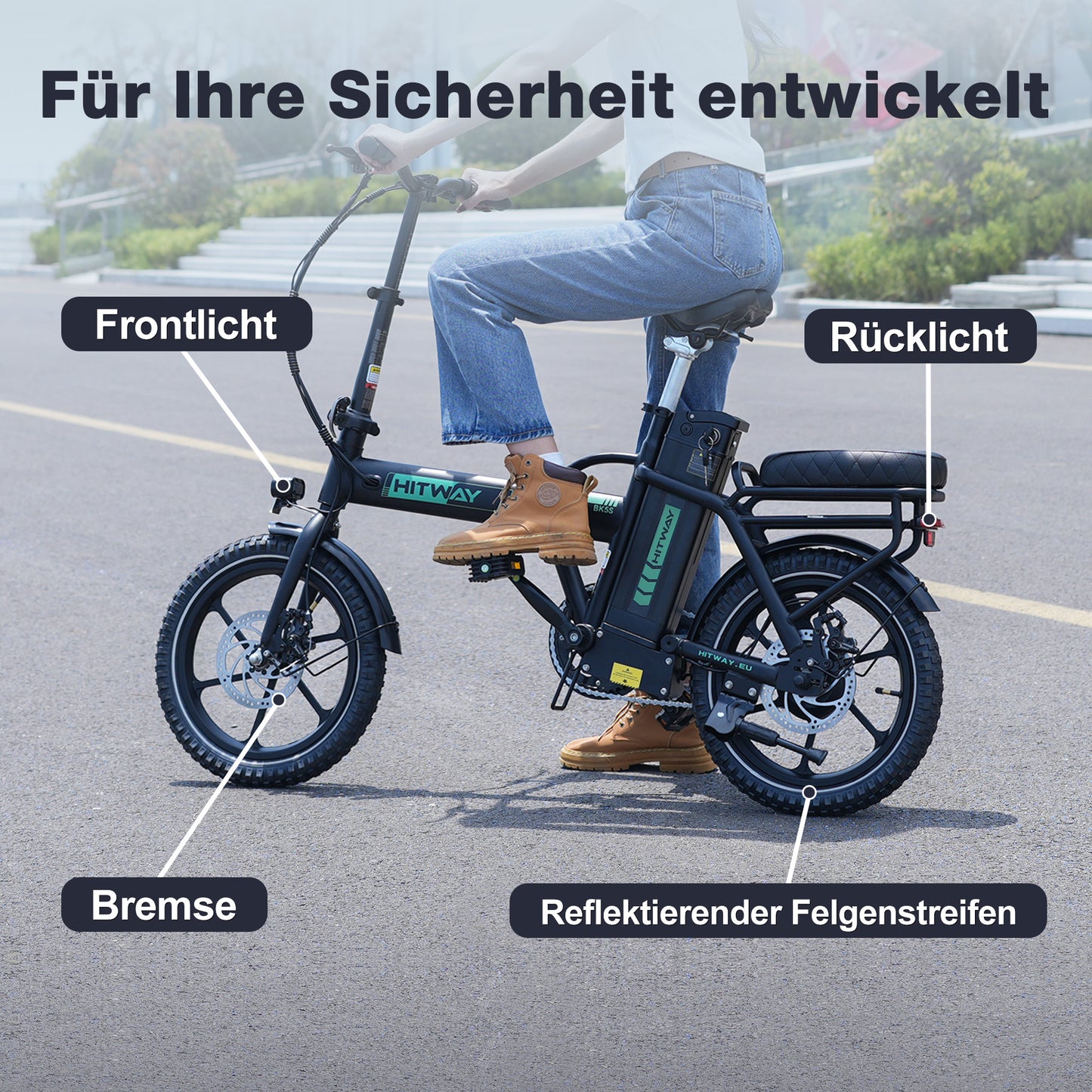 BK5S folding electric bike