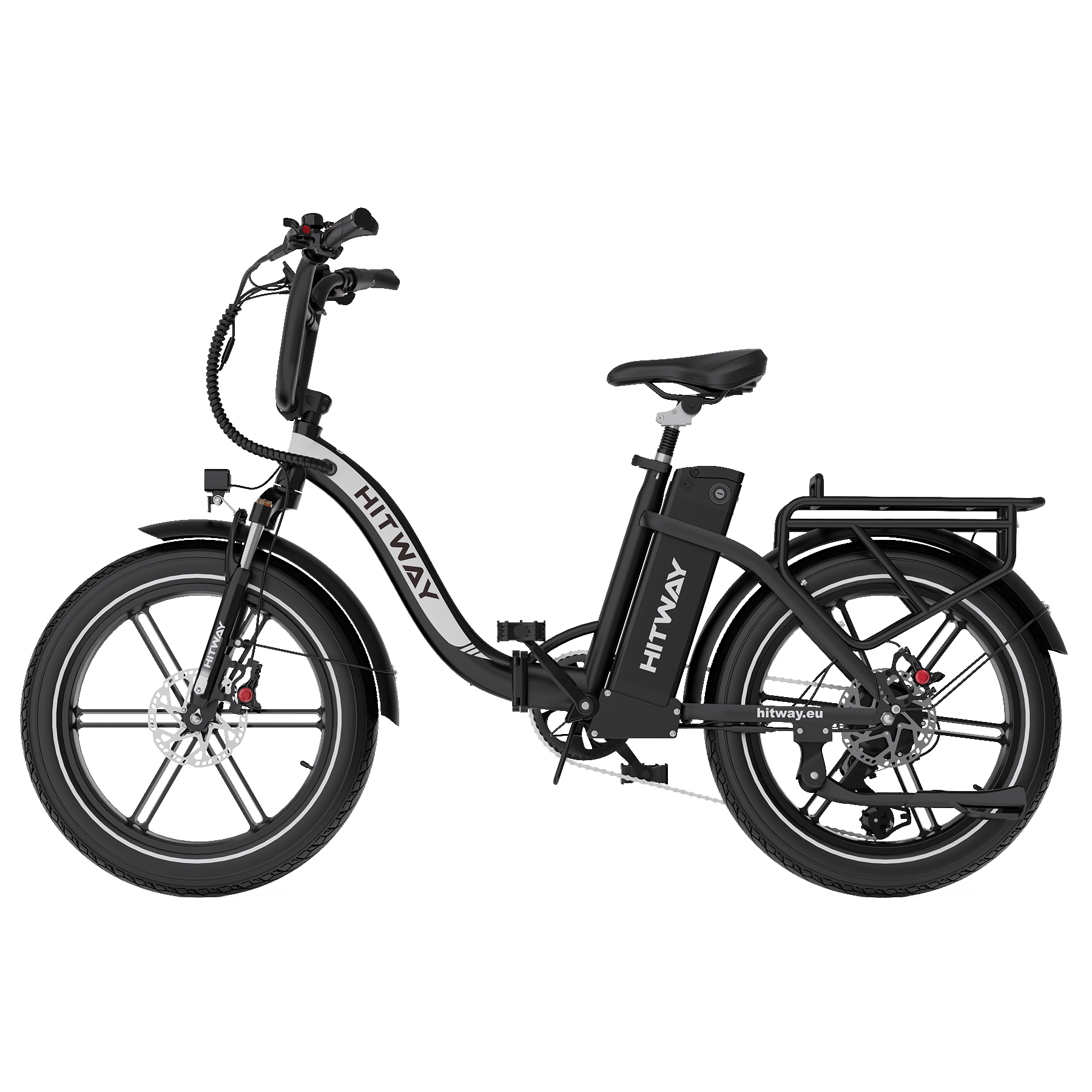 hitway klapprad BK6S Pro Klapp E Bike 864 Wh Akku 80 Nm Motor Fat Tyre