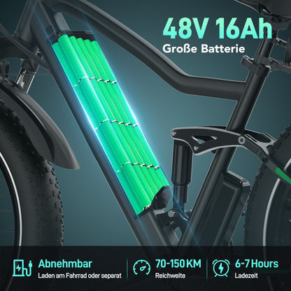 BK9S 48V 16Ah electric bike