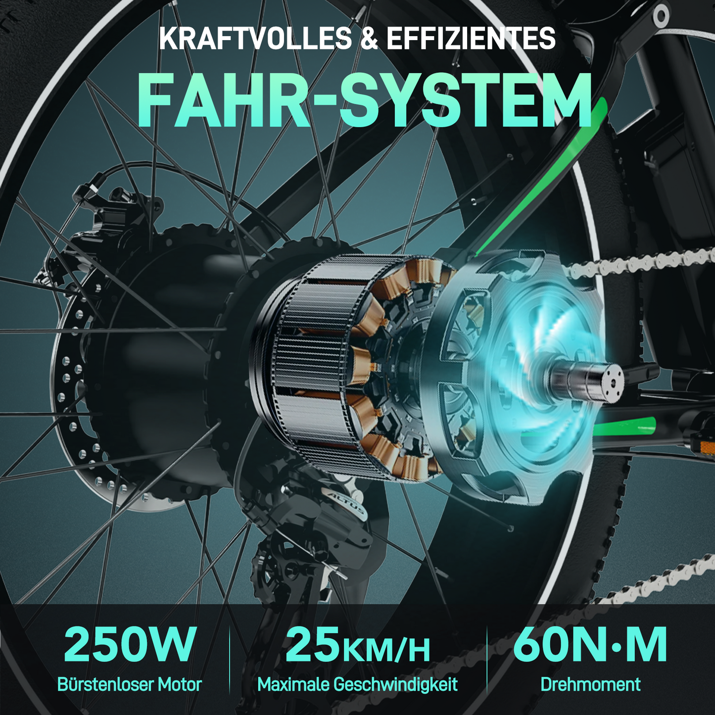 BK9S 48V 16Ah Elektrofahrrad