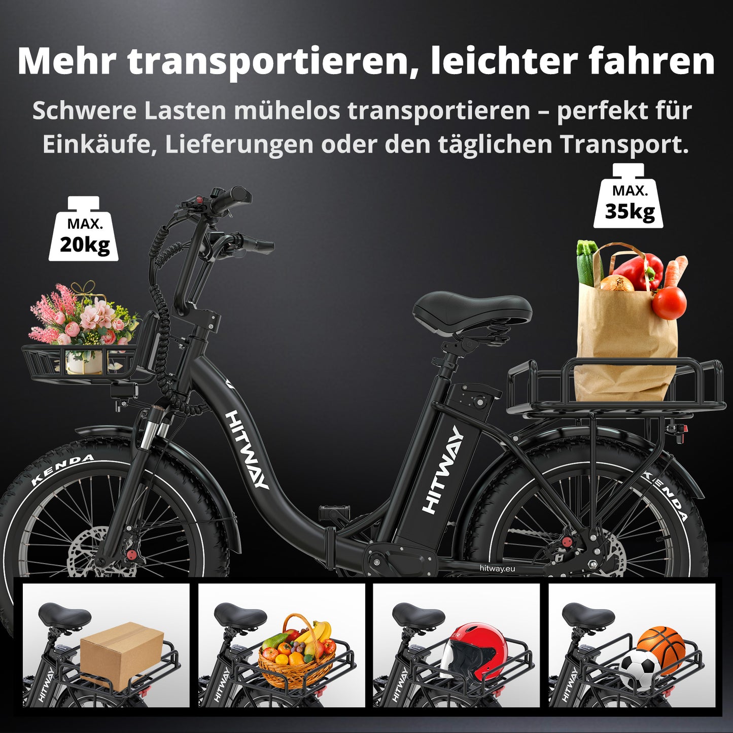 BK6S Plus cargo e-bike