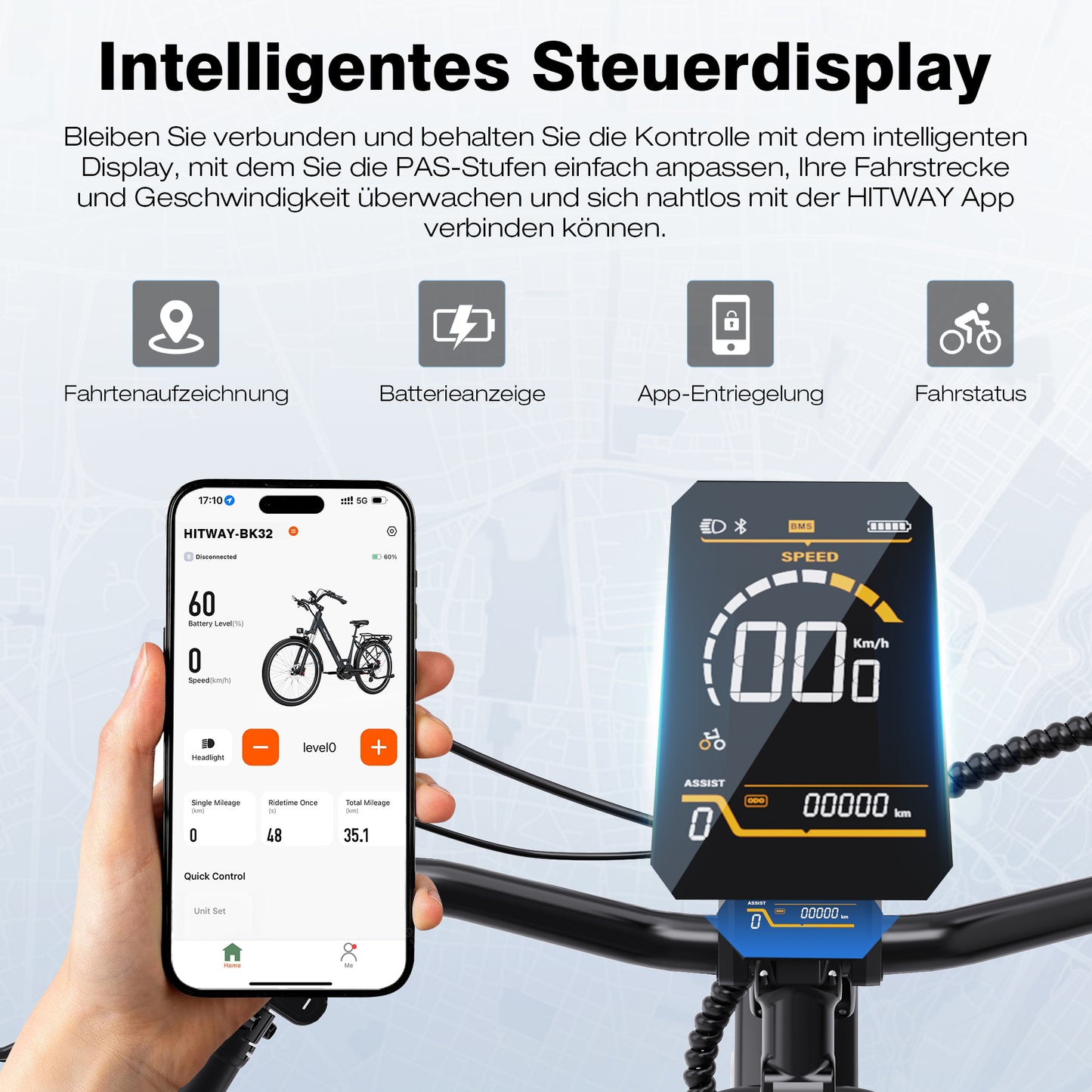 BK32 Mittelmotor-Elektrofahrrad