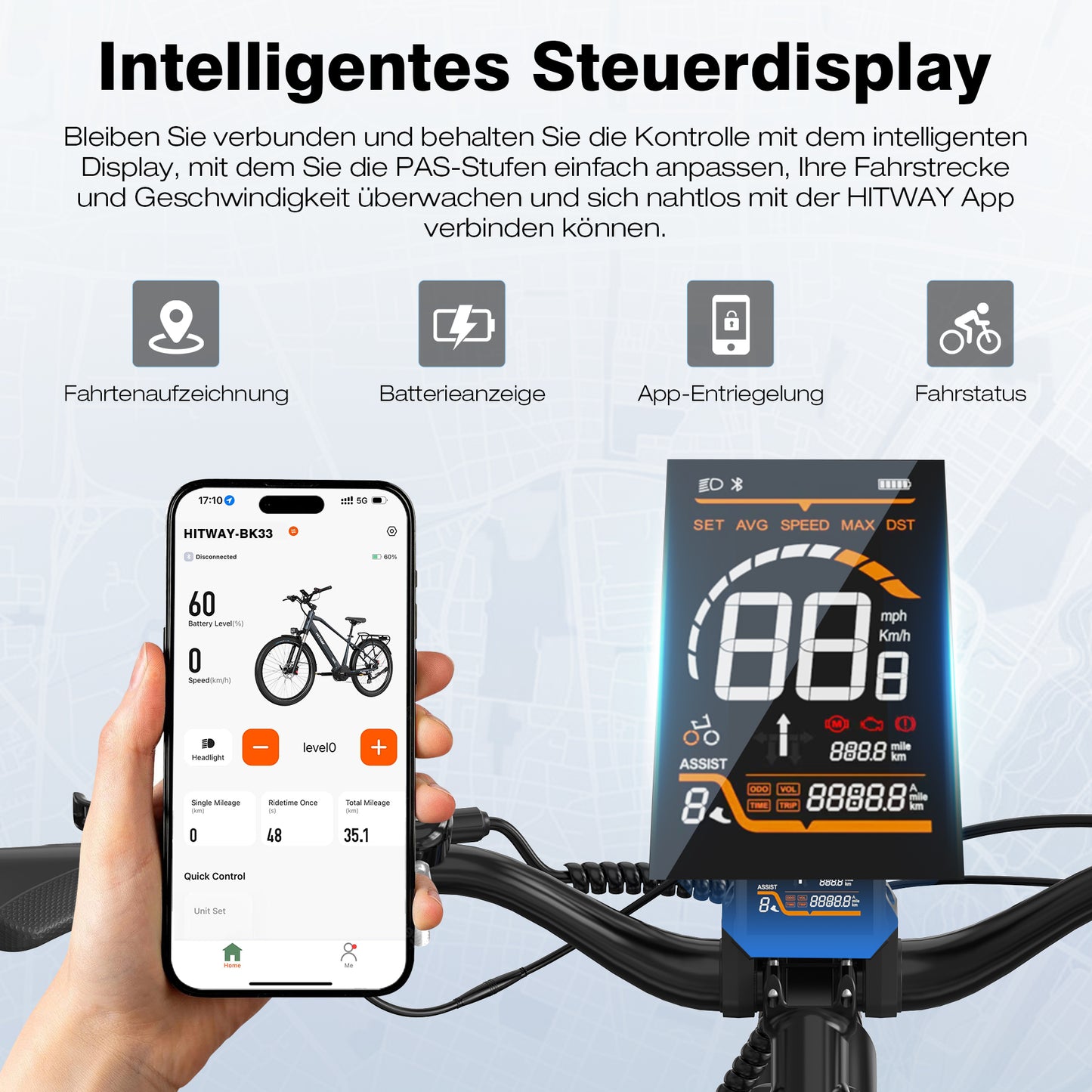 BK33 Mittelmotor-Elektrofahrrad