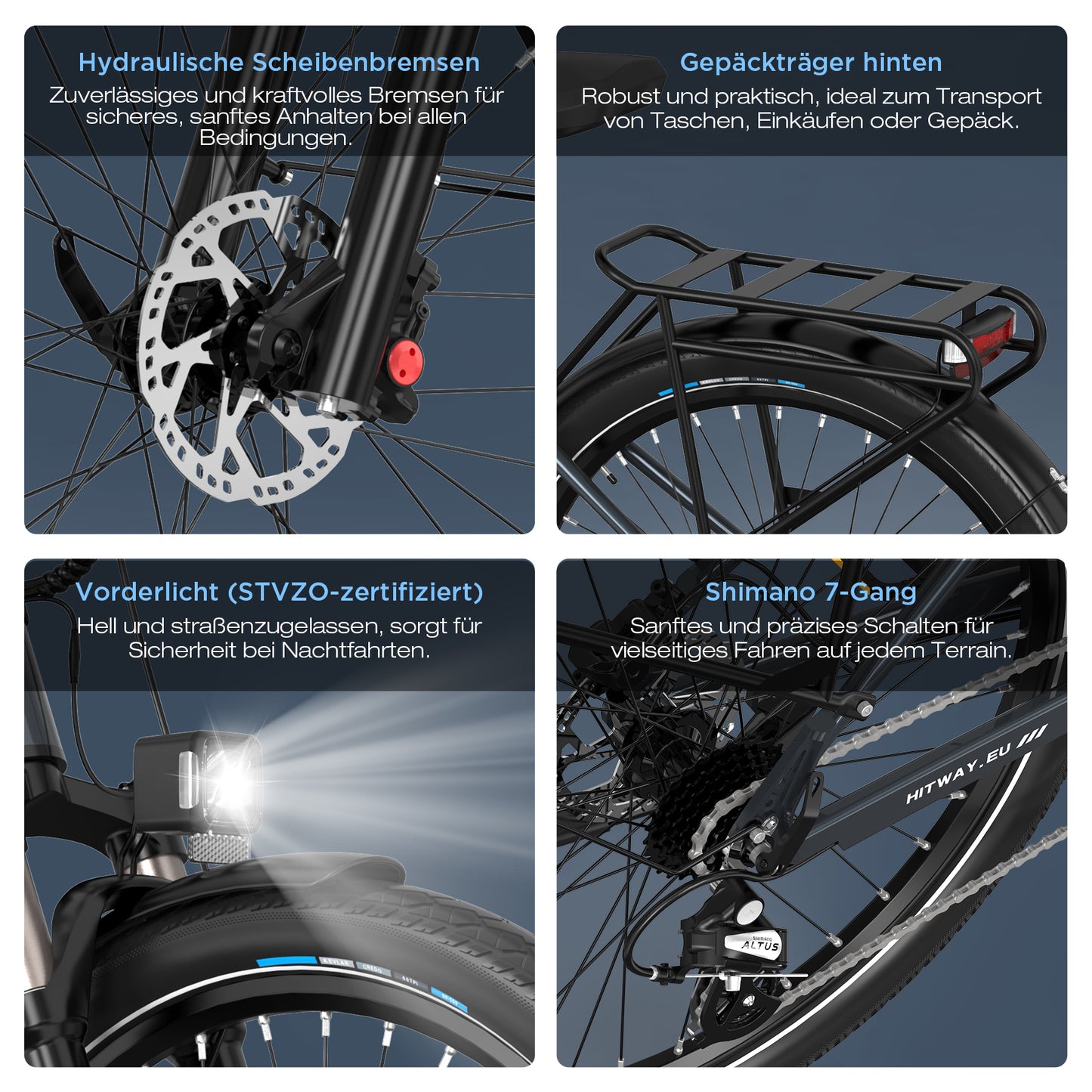 BK33 Mittelmotor-Elektrofahrrad