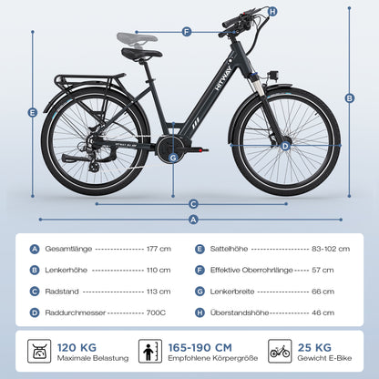 BK32 Mittelmotor-Elektrofahrrad