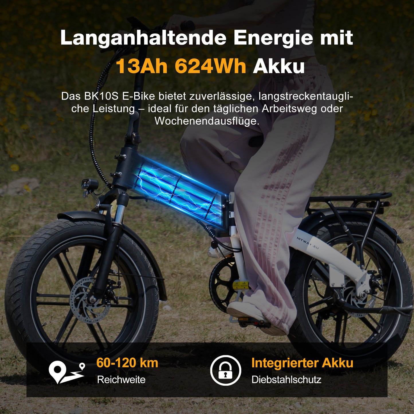BK10S faltbares Elektrofahrrad