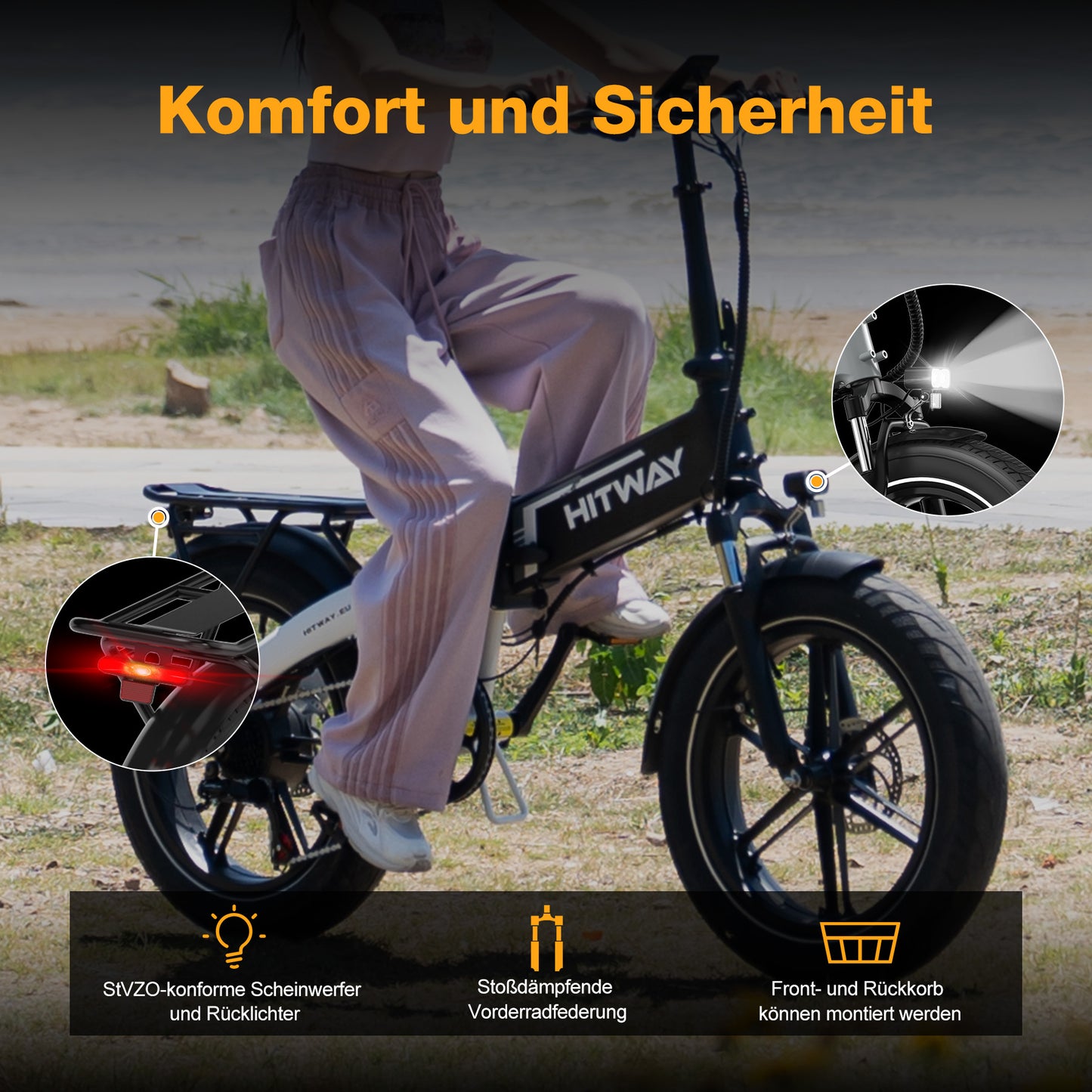 BK10S faltbares Elektrofahrrad