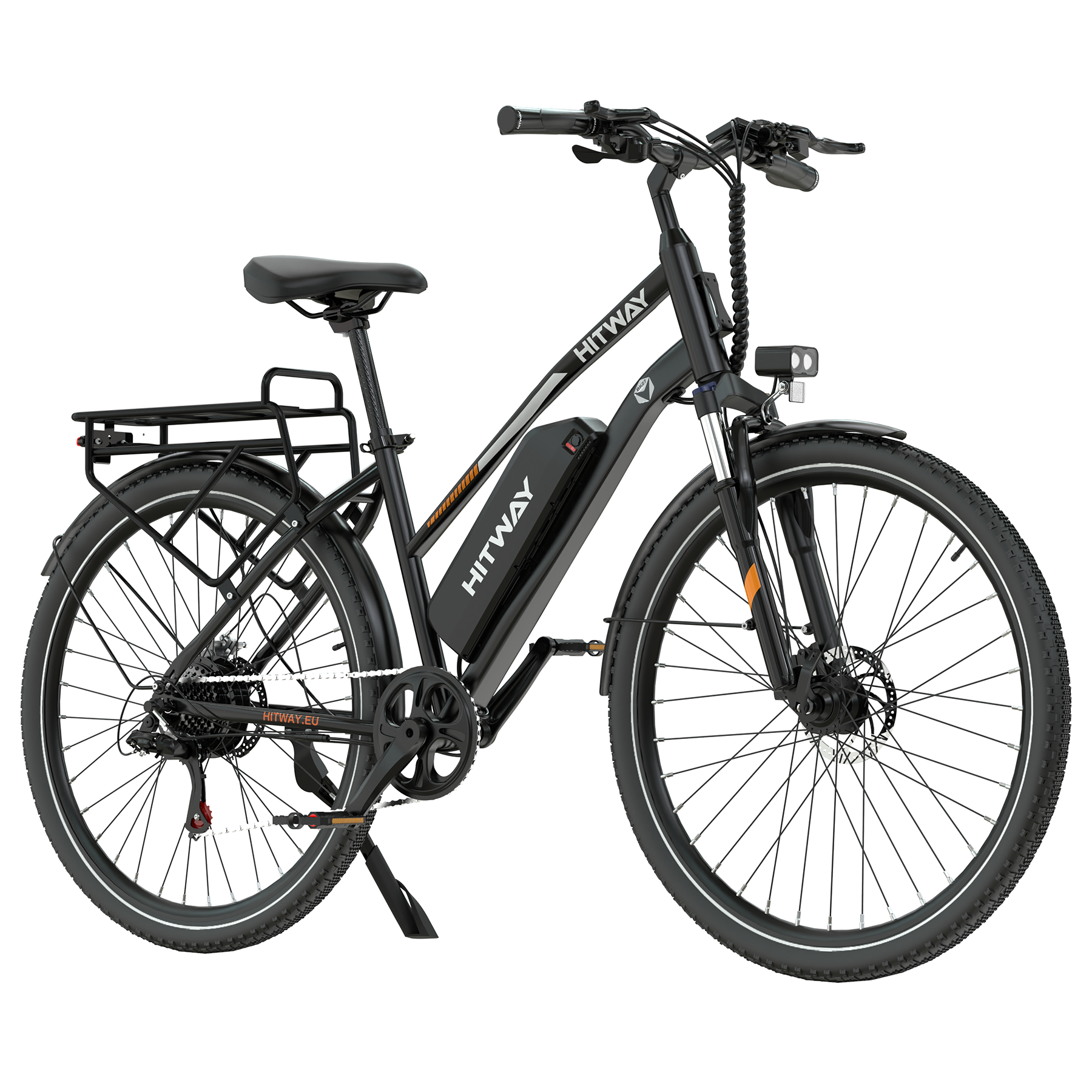 art des e-bikes elektrofahrrad HITWAY BK27S 28" E-Citybike für Erwachsene, 100KM Reichweite, 36V 13Ah Akku, StVZO-Zugelassenes Pendler Pedelec – HITWAY DE