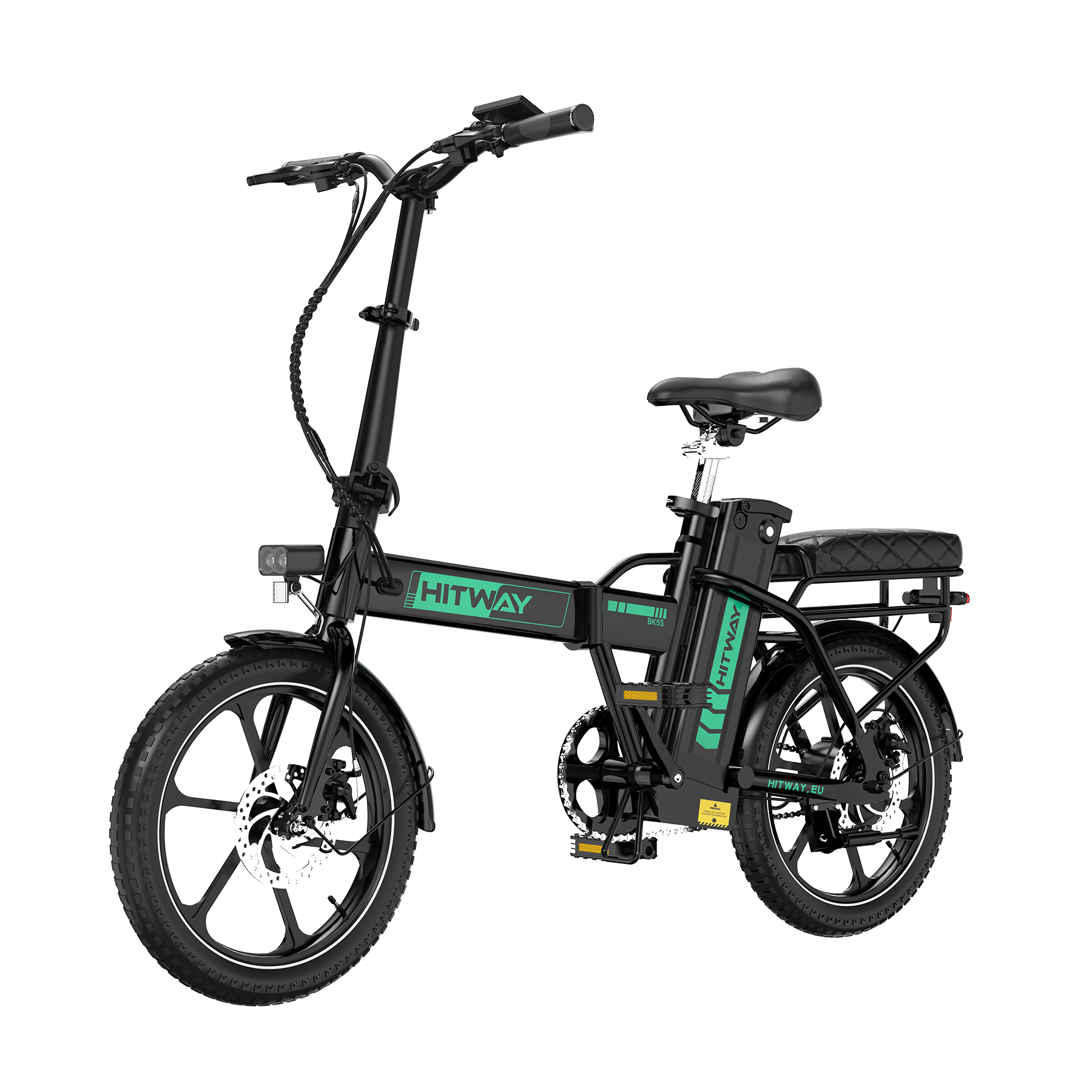 hitway e-bike klapprad HITWAY BK5SL Faltrad E-Bike 36V 13Ah Akku, 16 Zoll, App-Steuerung – HITWAY DE