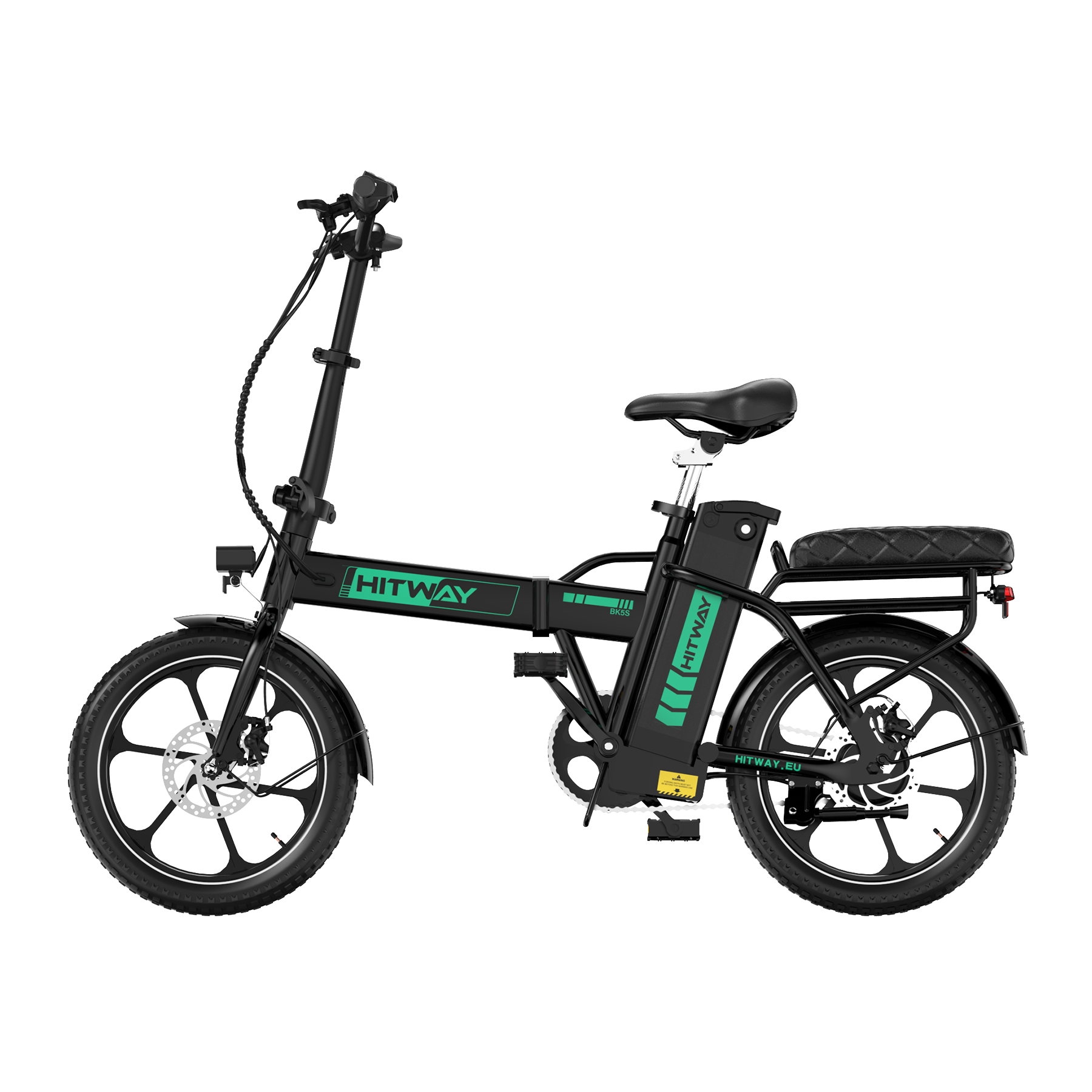 klapprad hitway HITWAY BK5SL Faltrad E-Bike 36V 13Ah Akku, 16 Zoll, App-Steuerung – HITWAY DE