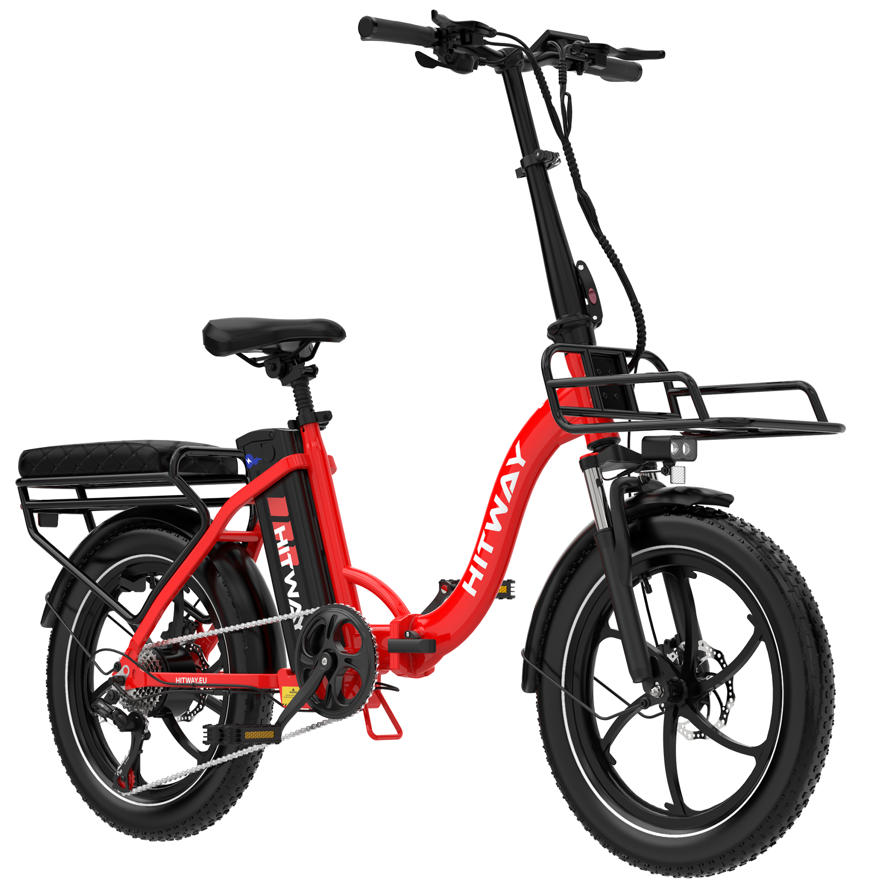 elektrofahrrad ohne tretunterstützung BK6S L1 faltbares Elektrofahrrad 36V 15.6Ah 561.6Wh