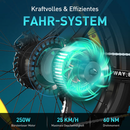 BK15 4.0 Elektrofahrrad mit fetten Reifen