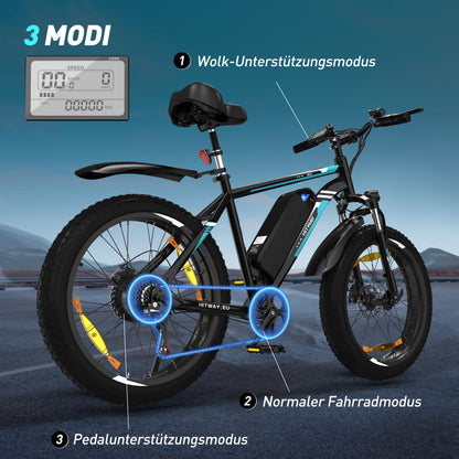 BK15 4.0 Elektrofahrrad mit fetten Reifen