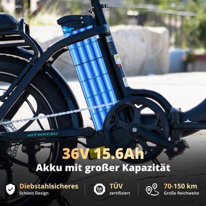 BK6S L1 faltbares Elektrofahrrad