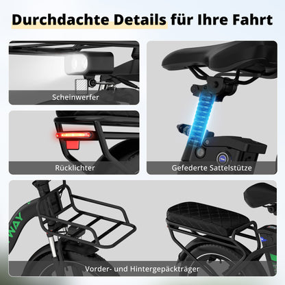 BK6S L1 faltbares Elektrofahrrad