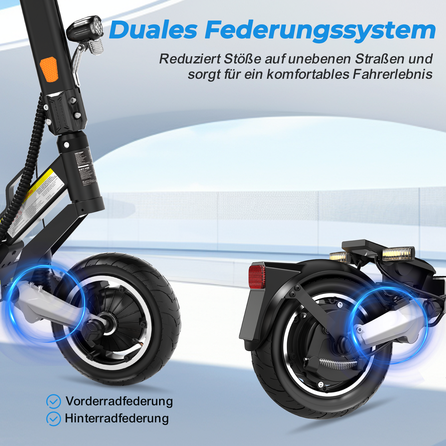 H6 & H6 ABE E‑Scooter (mit Straßenzulassung)