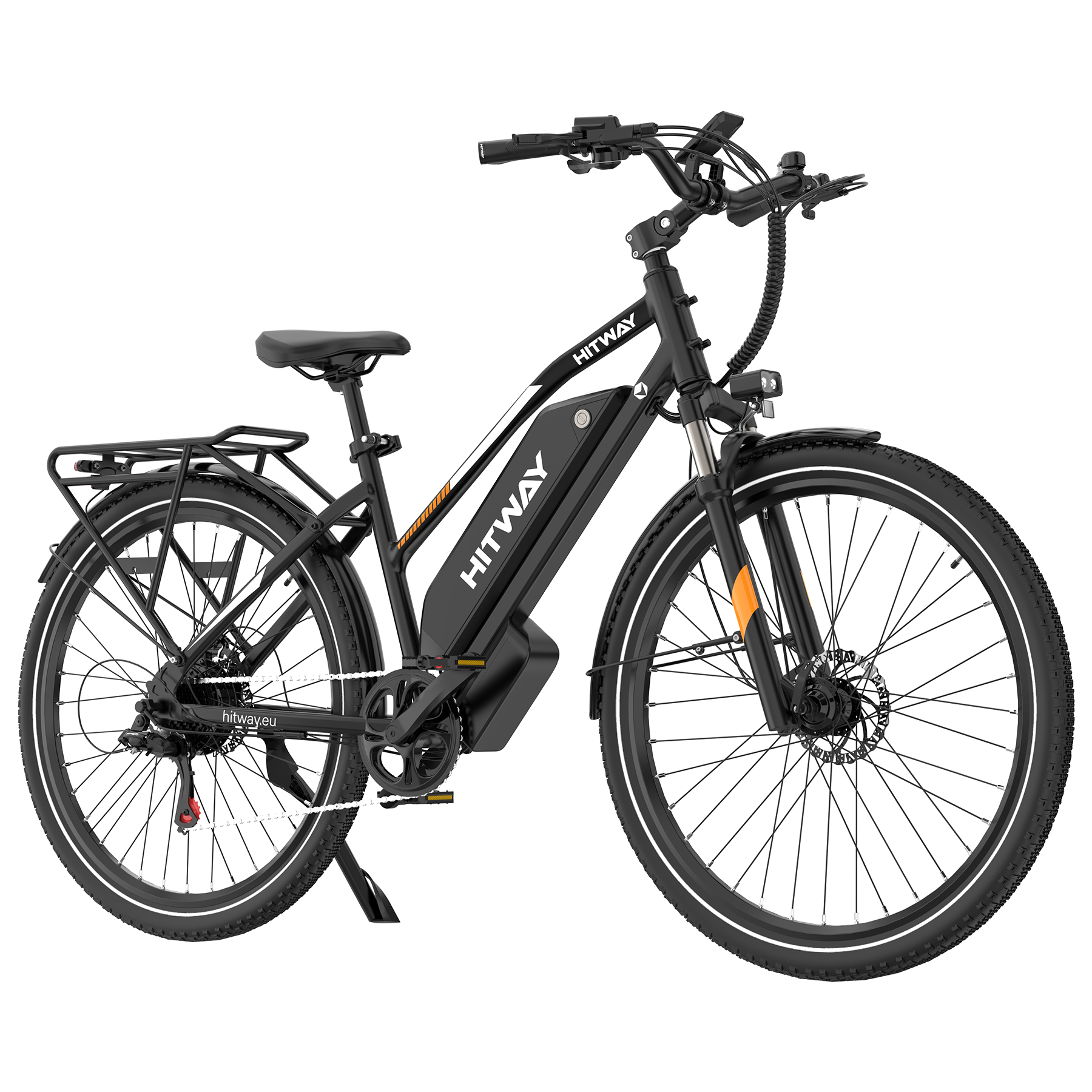 fahrrad 28 zoll 27 gang HITWAY BK27S 28" E-Citybike für Erwachsene, 100KM Reichweite, 36V 13Ah Akku, StVZO-Zugelassenes Pendler Pedelec – HITWAY DE